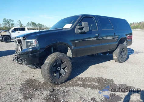 2004 Ford Excursion Limited из США, поврежденный, VIN 1FMSU43PX4EB01953